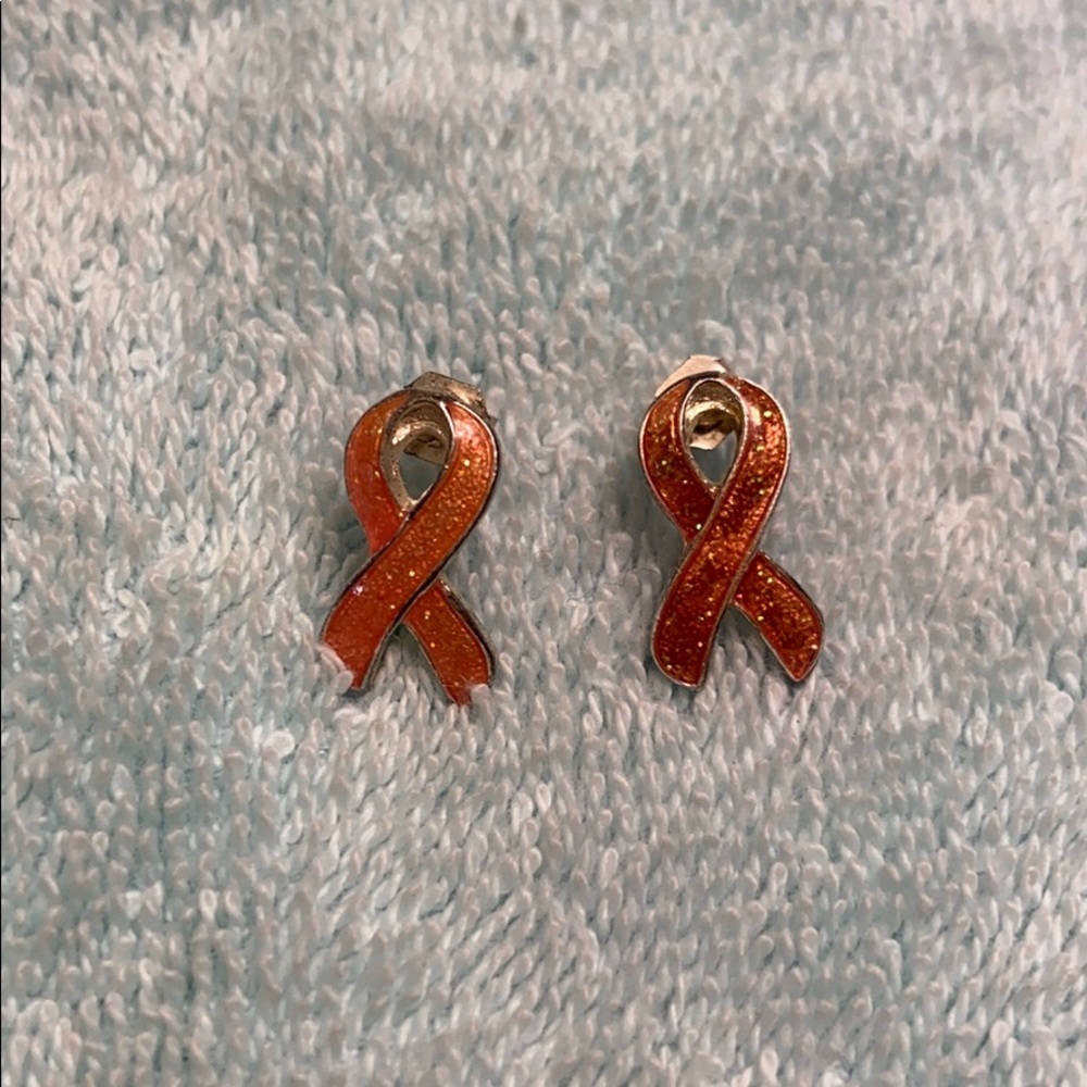 Pink Breast Cancer Awareness Earrings